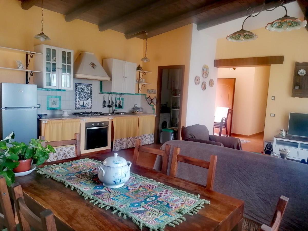 L'Opuntia Sul Lago Caccamo Buitenkant foto
